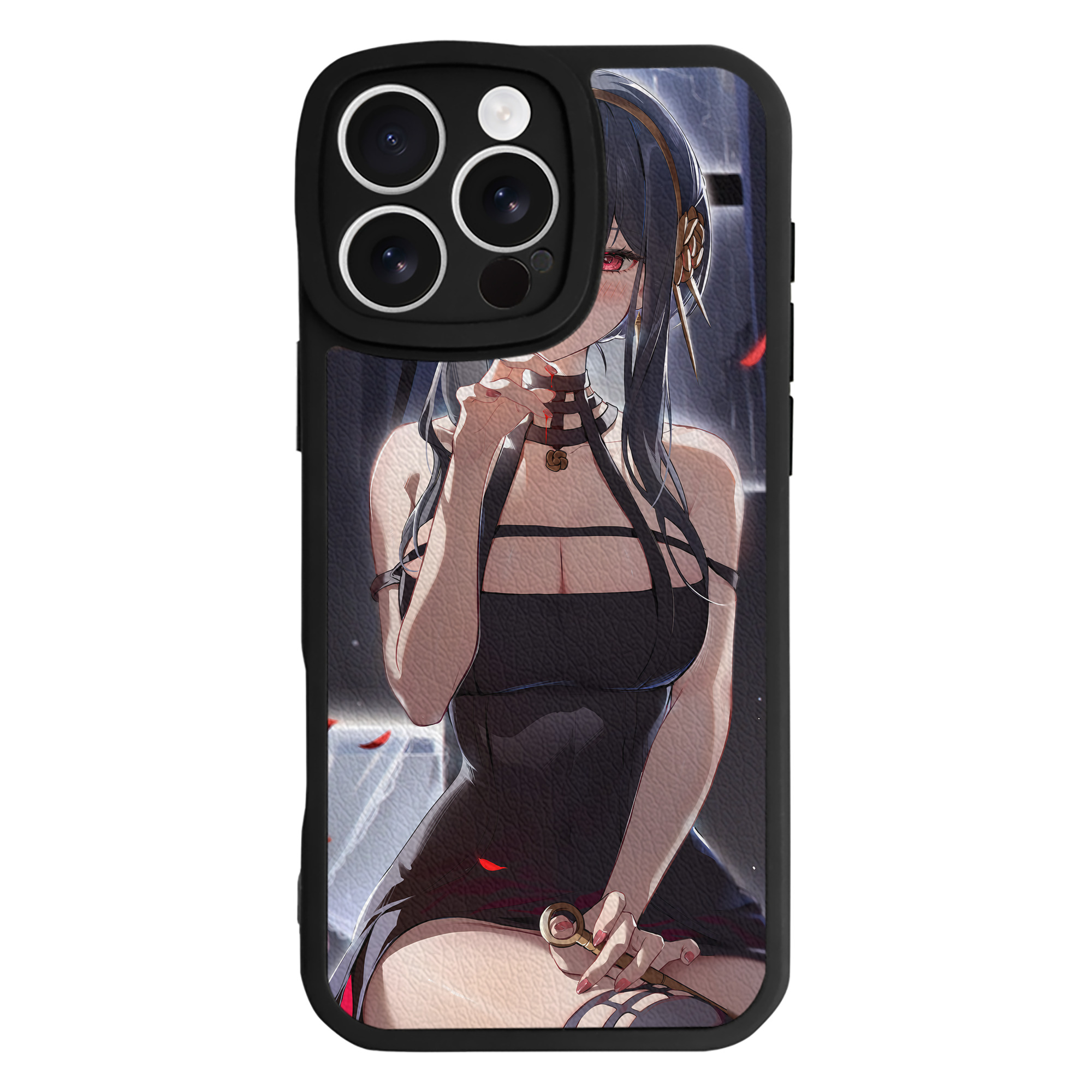 （画像用） SPY×FAMILY间谍家家酒 【iPhone 16シリーズ対応】シリコンスマホケース（レザー調） 材質：シリコン